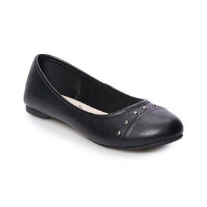 ❤ SO® Harp Women's Studded Flats